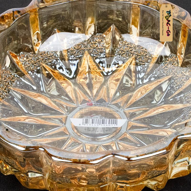 Red Cherry Paricutin Ashtray 6 Inches