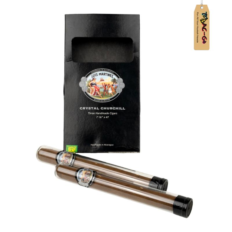 Luis Martinez Crystal Churchill Cigar