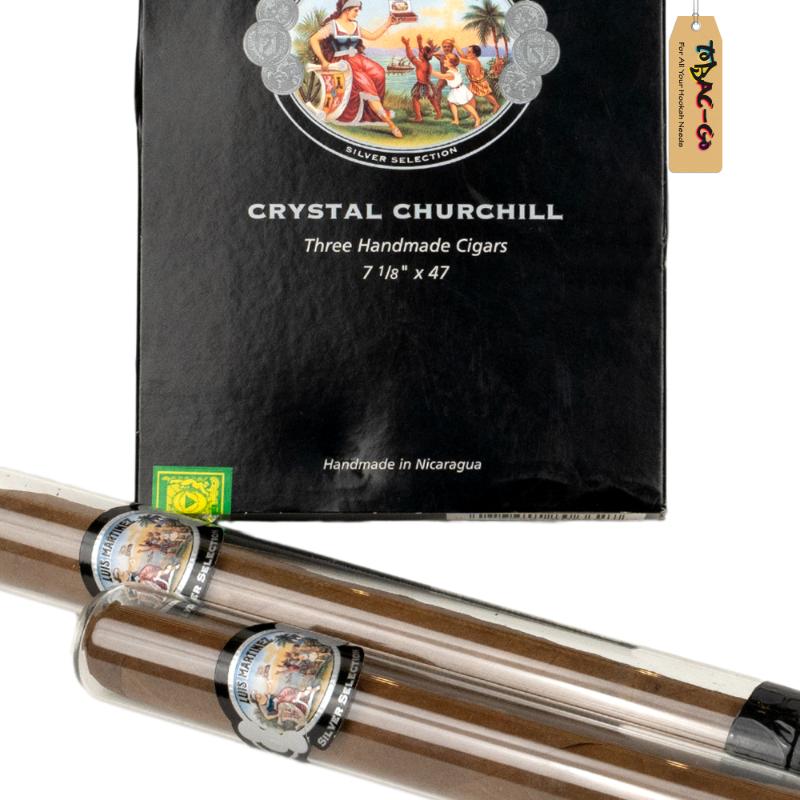 Luis Martinez Crystal Churchill Cigar