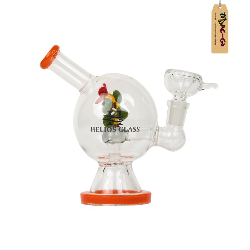 Round 3 Flowers 6 Inches Percolator