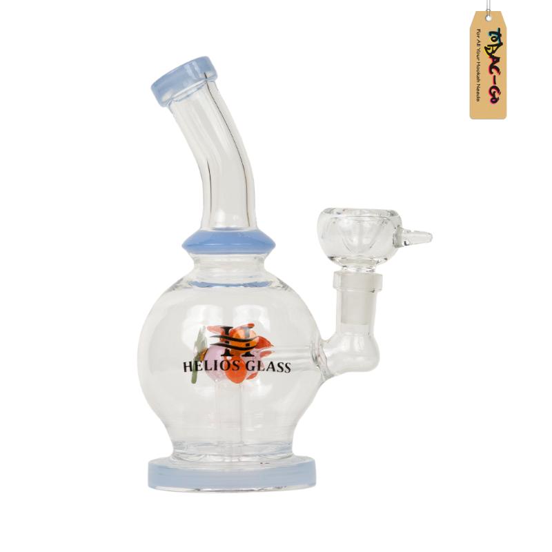 Three Flower 7 Inches Round Percolator