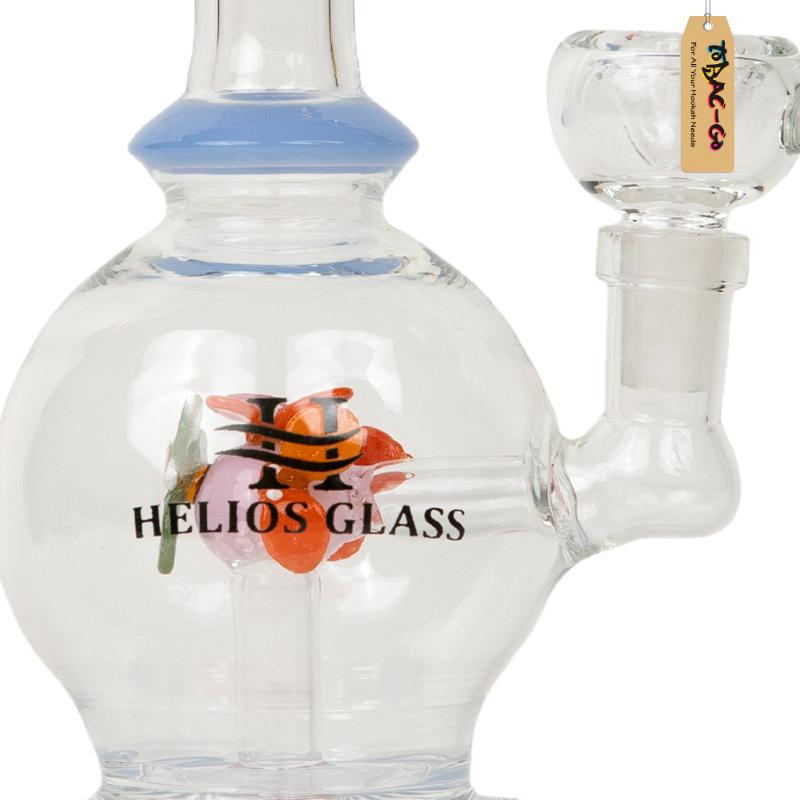 Three Flower 7 Inches Round Percolator